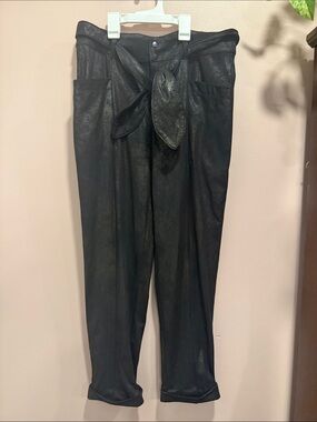 Highline Collective black with gold sheen pants
